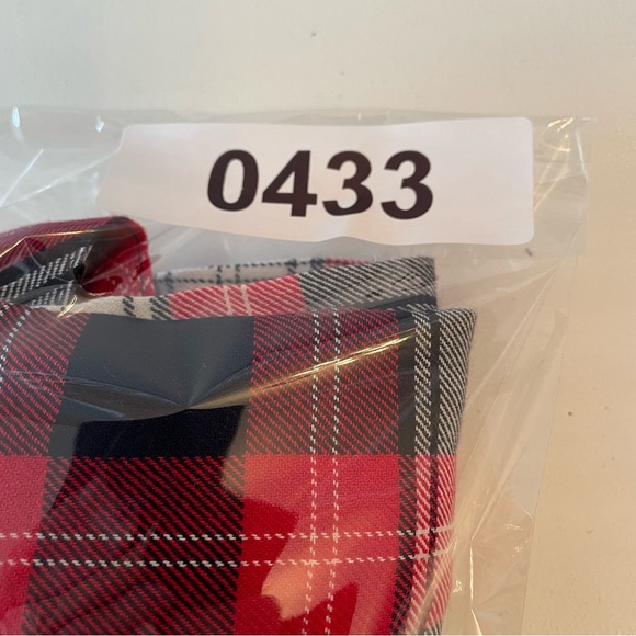 Only Line Red Plaid Women’s Shirt 10 Long Sleeve Button Down - Picture 12 of 12